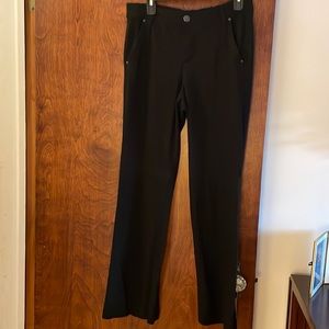 Black flared trousers. Business casual. Size 10